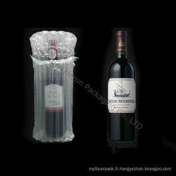 Sac gonflable pour colonne d&#39;air gonflable pour bouteille de vin